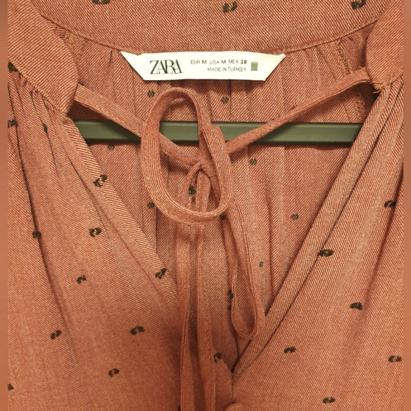 ZARA long-sleeved mini dress (not used) - Picture 2 of 5